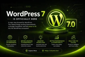 WordPress 7 launch with AI enhancements.
