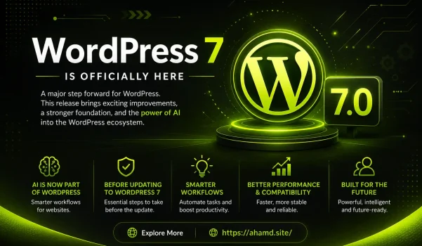 WordPress 7 launch with AI enhancements.